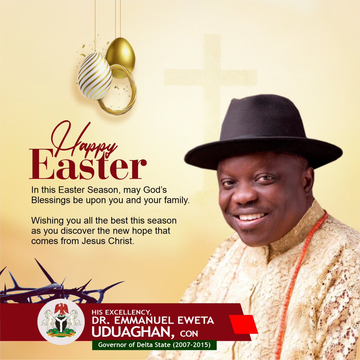 Hallelujah, Christ has risen! I congratulate all Christians across the world on the Resurrection of our Lord Jesus Christ! #happyeaster2024