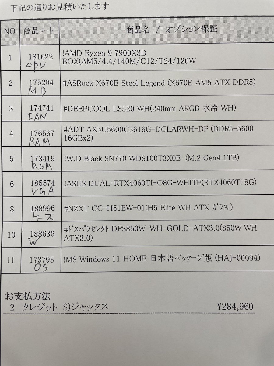 意見求む