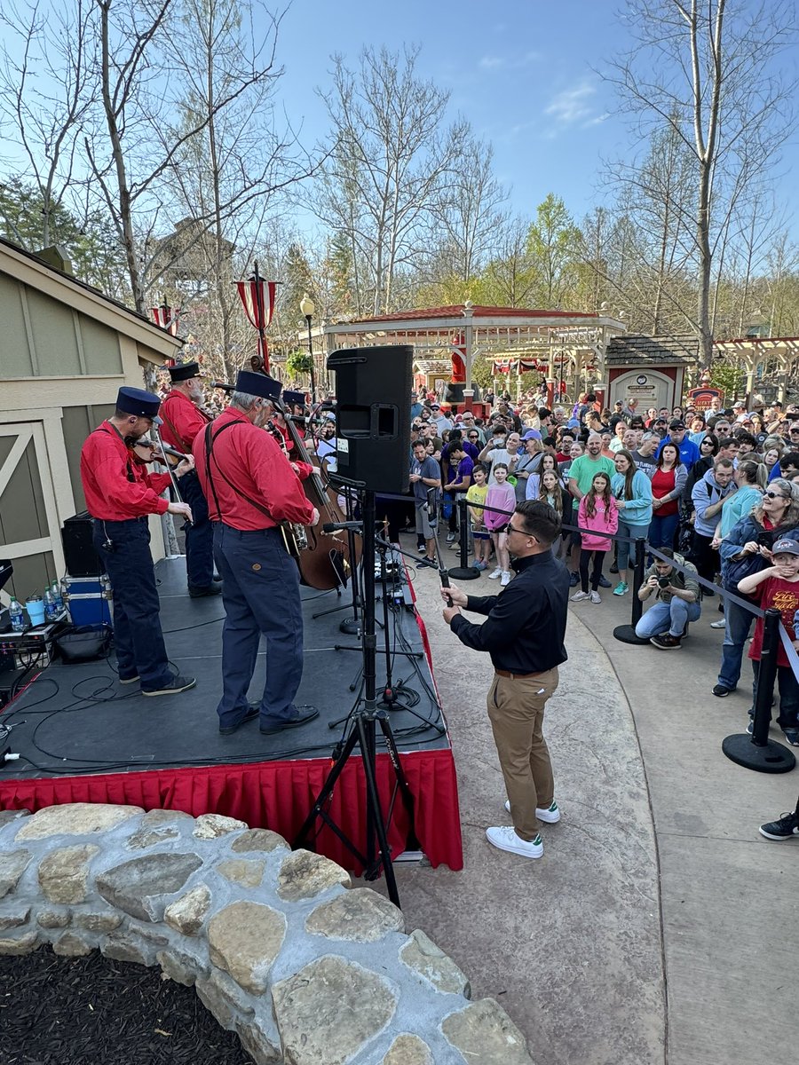 A perfect day for Fire in the Hole Grand Opening!  #SilverDollarCity!