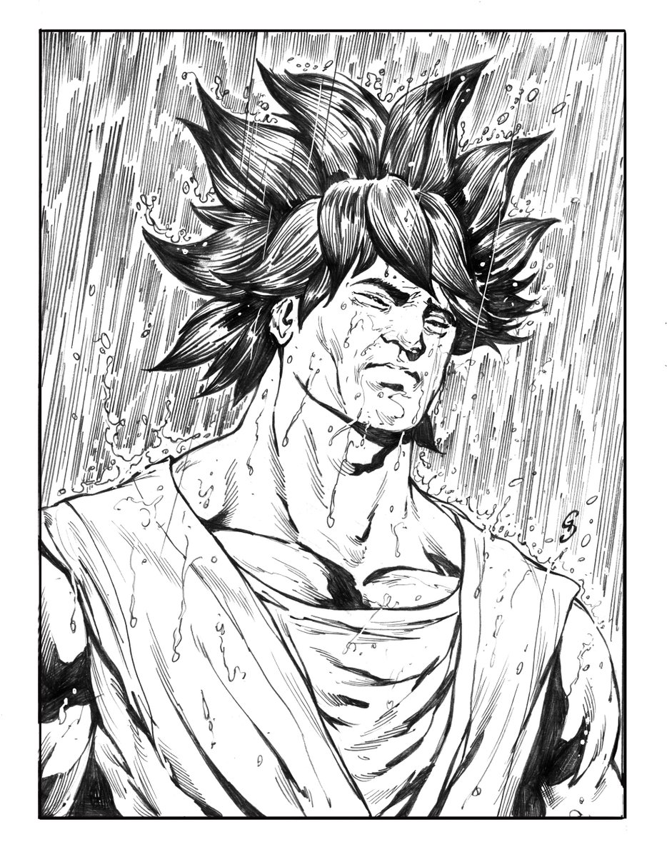 #Goku #AkiraToriyama #rip #art #manga #comics