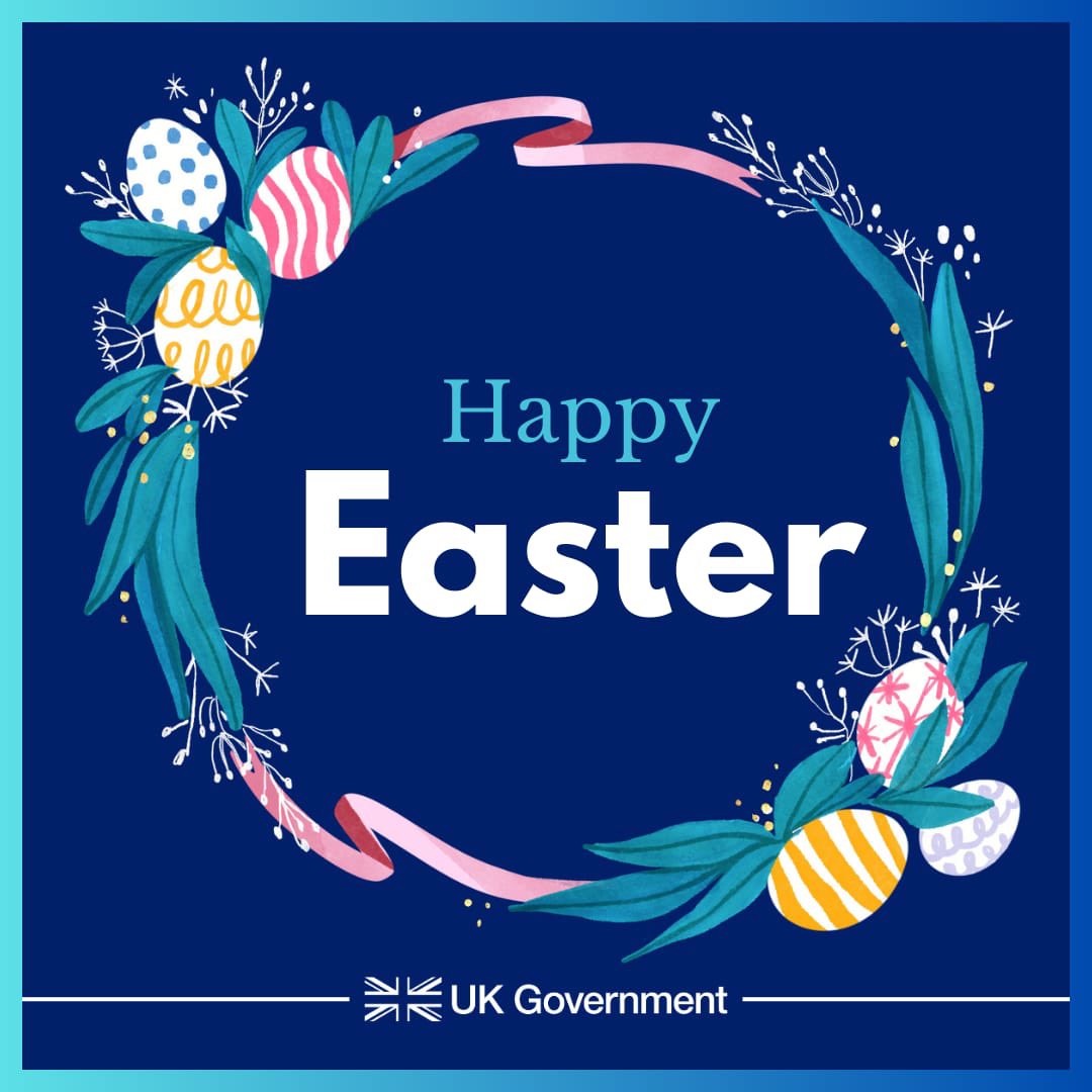 From all of us at @UKinChandigarh, wishing everyone celebrating a joyful Easter. Have a wonderful celebration 🐰🌷🥚 #HappyEaster