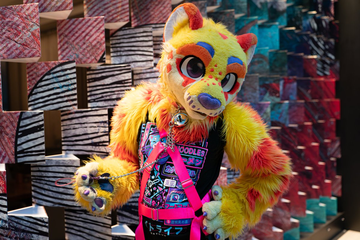 🦊: <a href="/RAWRRAWRR1/">RAWR_RAWRR</a>
🧵: <a href="/lemonbrat/">Lemonbrat@Anthrocon! 🌈🍋💛</a>
📷: @keeewiiii

#furryfiesta #TFF2024 #furries #fursuit