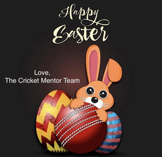 Happy #Easter everybody - a NEW BEGINNING…🩷🐣🏏🐣🩷