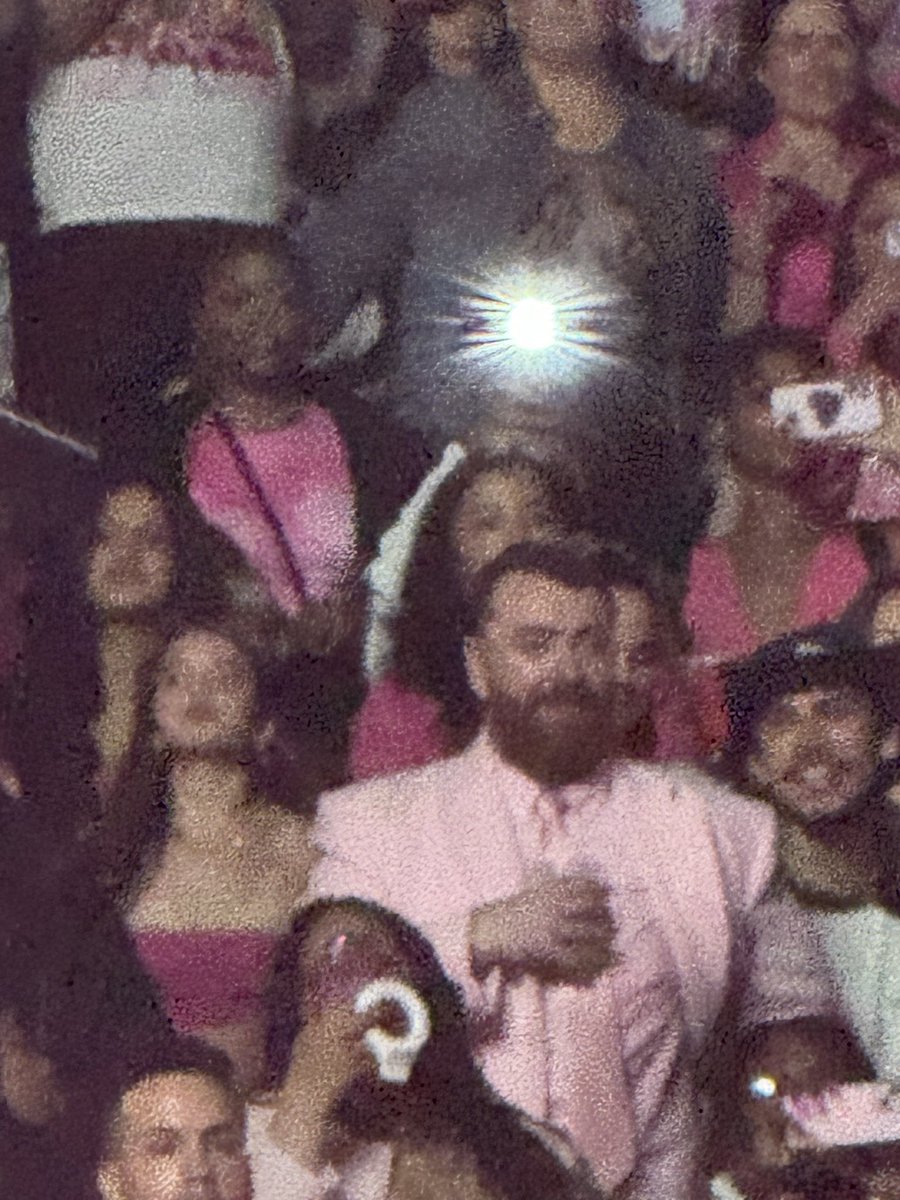 Sam Smith in the crowd getting his life #GagCityNYC