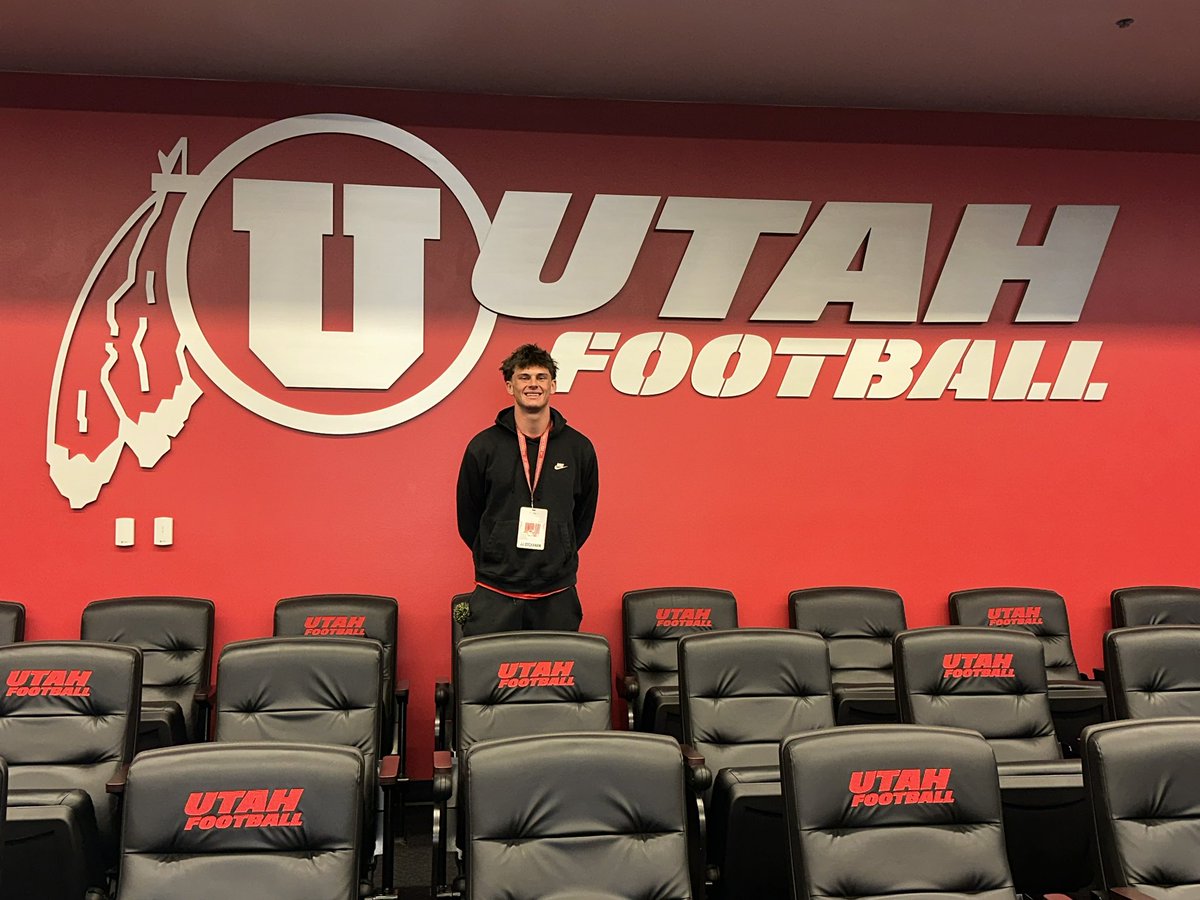 Had a great time at @Utah_Football Junior day! Thank you @XGoldsmith_ for the invite and thank you @MasonYellicoUT @RSNBUtes for the great conversations!! I look forward to coming back in the future. @DuprisShawn