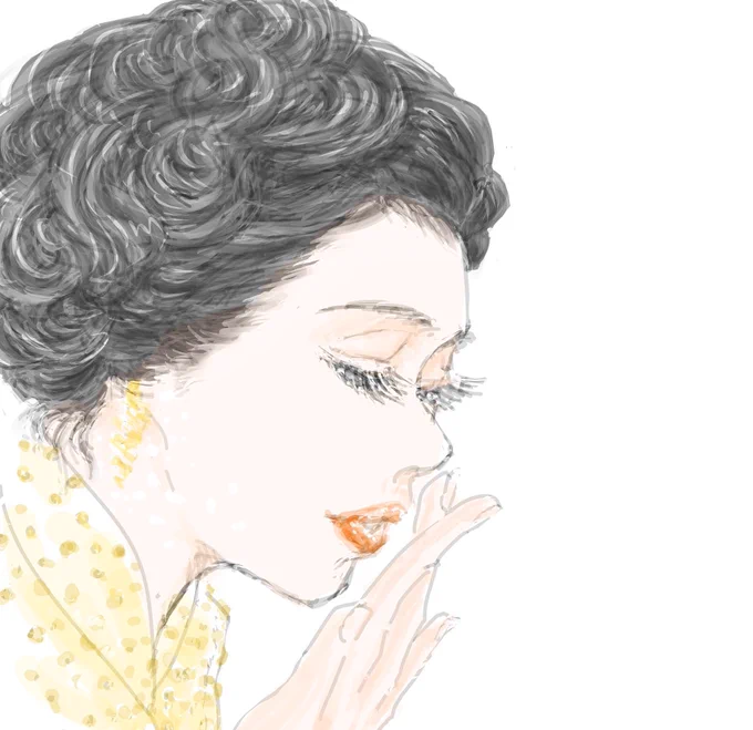 おまとめ見てたら最終回のスズちゃん描かずにはいられなかったステージキスほんと美しかったなぁ。 改めて最高の朝ドラを本当にありがとうございました#ブギウギ #ブギウギ絵 