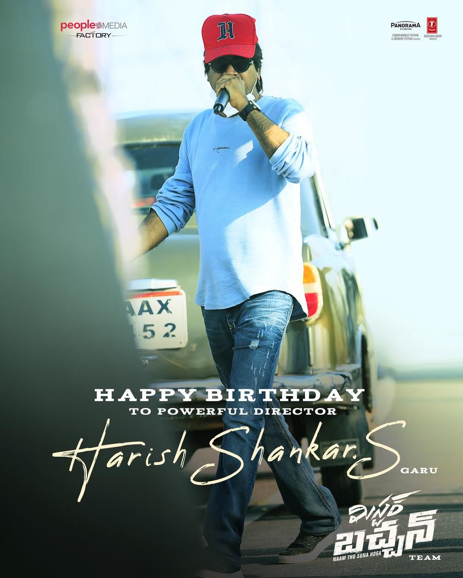 Wishing Star Director #HarishShankar a very Happy Birthday!

#UstaadBhagatSingh #MrBachchan