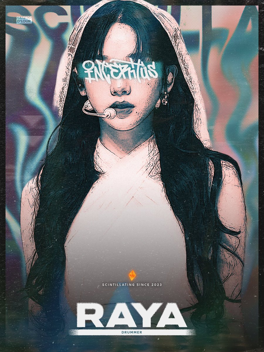 IGNlTESOULS's tweet photo. 𝐒𝐂𝐈𝐍𝐓𝐈𝐋𝐋𝐀 ‘INTERiTUS’  
【 Concept Poster 】
͏͏

ISLE of the LOST
𝘿𝙍𝙐𝙈𝙈𝙀𝙍, 𝐑𝐀𝐘𝐀
͏͏

2024.03.31 SUN 12:45 (GMT+8)

#SCINTILLA #IGNITESOULS
#INTERiTUS #SNT_RAYA https://t.co/LEZw9YwGzE
