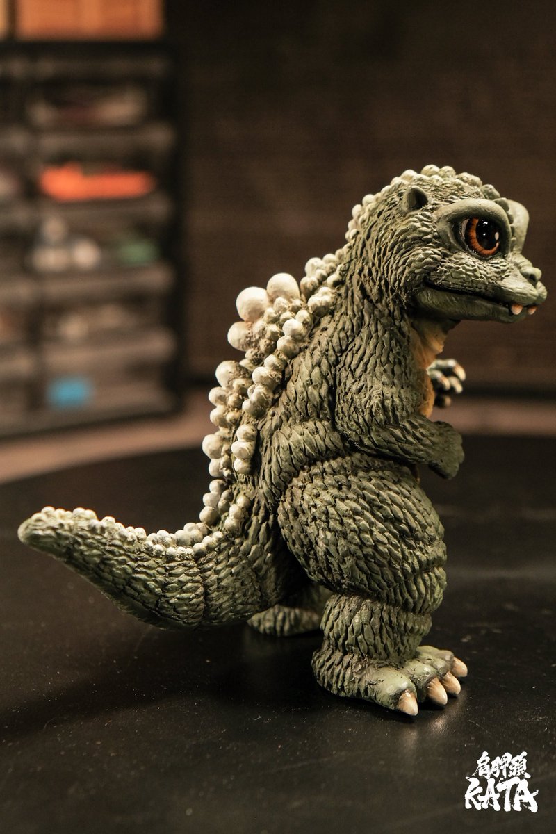 リトルゴジラ MDA
西川伸司@MASH_nishikawa

原型製作：たまお
塗裝：肩胛頭KATA studio

#ゴジラ #godzilla