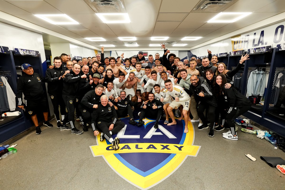 We are the LA GALAXY 👏