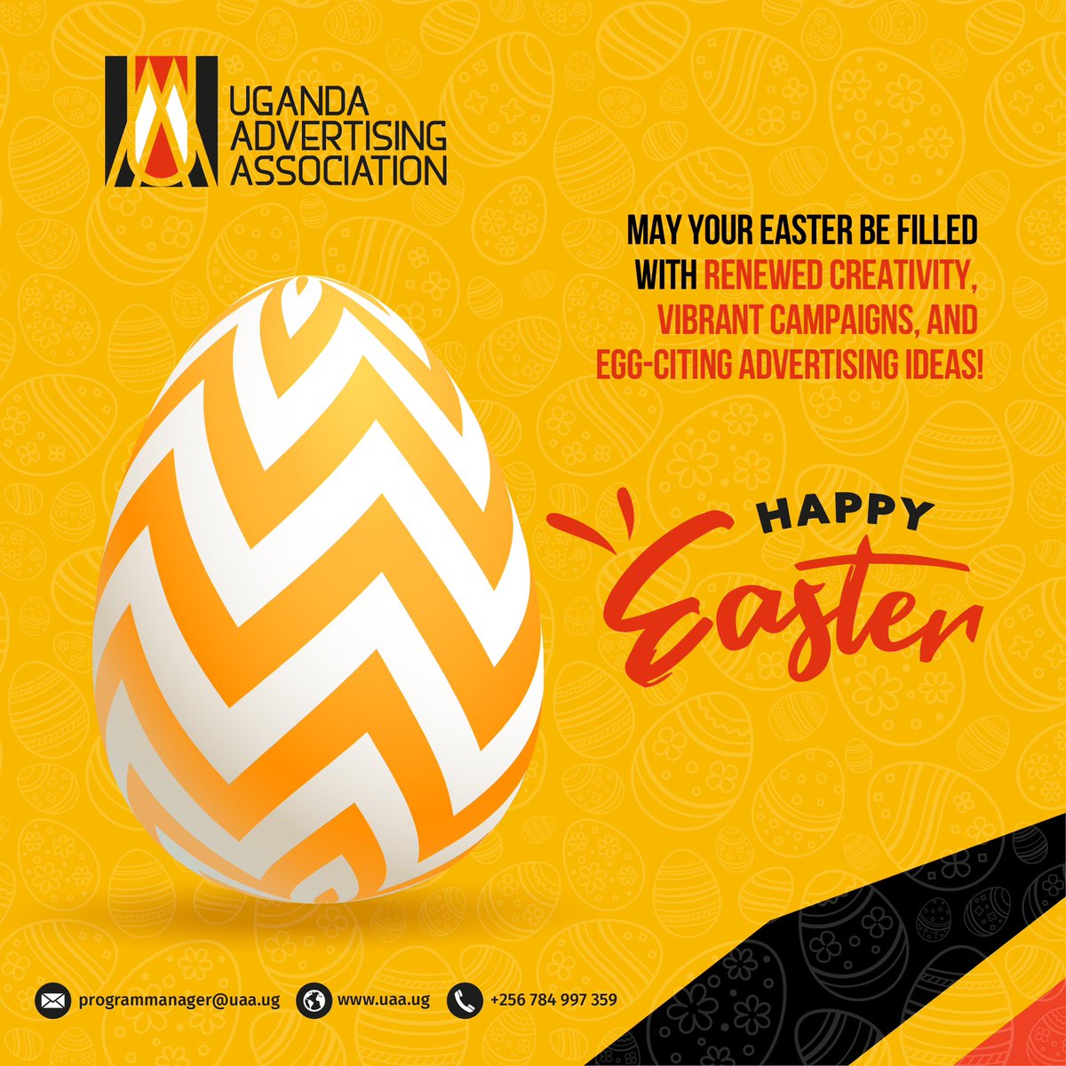 Wishing all our fellow advertisers a season of inspiration and success.🐰🎨🥚 HAPPY EASTER
