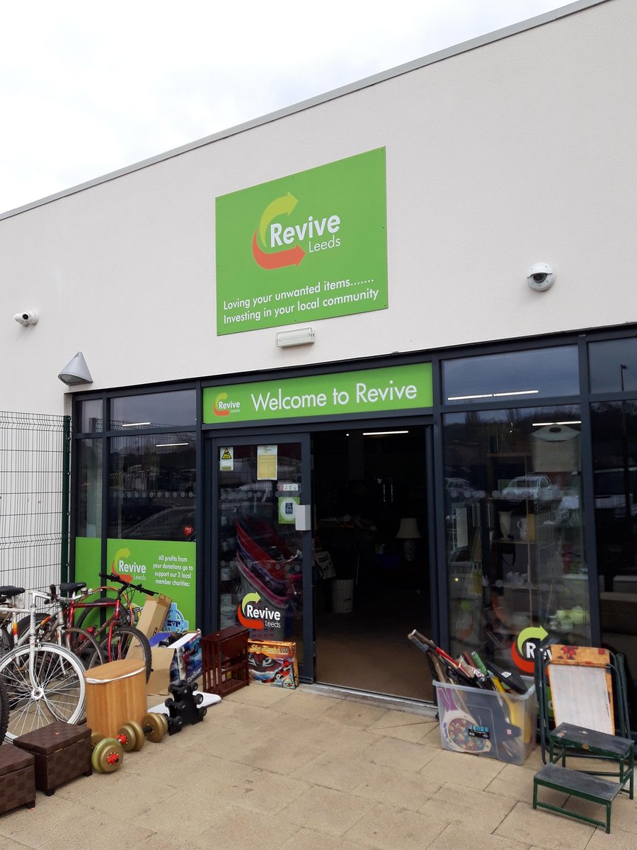 Happy Easter! If you want to give a new life to your old belongings - you can drop them off at the Revive shops at our household waste recycling sites in Kirkstall and Seacroft. All our household recycling sites are open today and tomorrow. More info here leeds.gov.uk/recycling