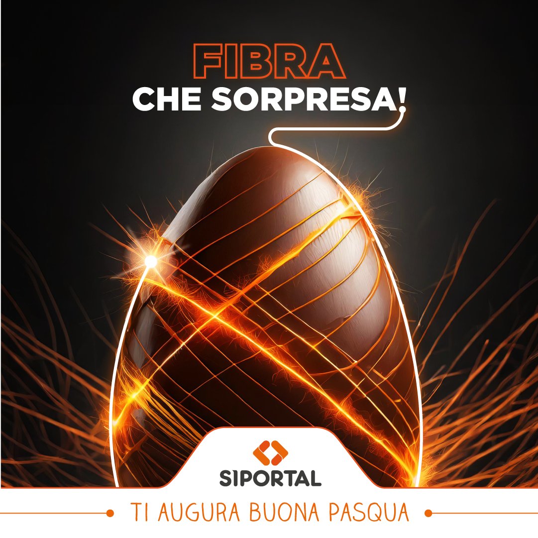 Siportalsrl's tweet photo. #siportal #buonapasqua #fibra #chesorpresa https://t.co/IvJ58RkCKn