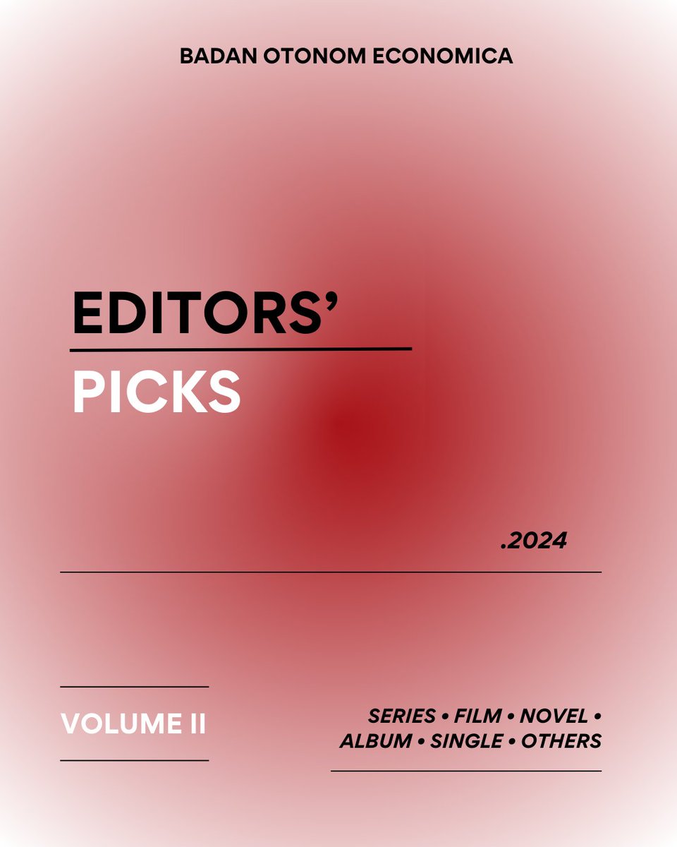 [EDITORS' PICKS: VOL.II]

Halo, Ecopeeps!

Dalam Editors' Picks: Volume II ini, tim editorial mengurasi berbagai karya visual pilihan Economicans yang layak untuk kamu simak!

#EditorsPicks #SebatasKataKataBukanBudayaKami