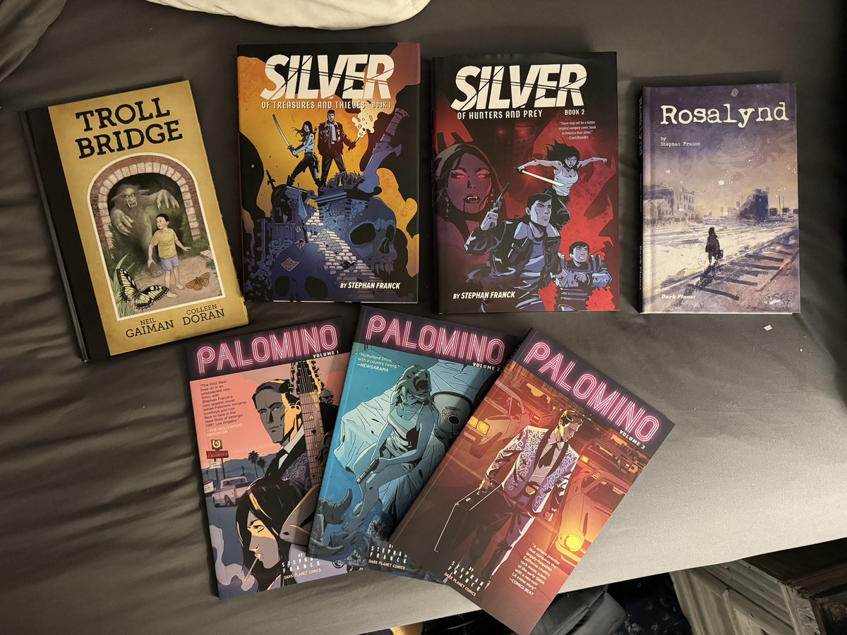 J. Schiek (@schiekapedia) on Twitter photo My <a href="/WonderCon/">WonderCon</a> haul. Itās been a good day. @stephan_franck <a href="/fromdarkplanet/">Dark Planet Comics</a> <a href="/ColleenDoran/">Colleen Doran</a> #comics #makecomics #wondercon2024 My <a href="/WonderCon/">WonderCon</a> haul. Itās been a good day. @stephan_franck <a href="/fromdarkplanet/">Dark Planet Comics</a> <a href="/ColleenDoran/">Colleen Doran</a> #comics #makecomics #wondercon2024