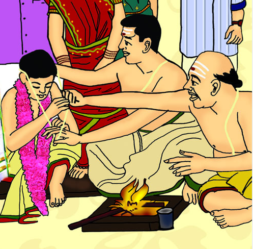 techieMeIndian's tweet photo. #Upanayan #Sanskaar (#यज्ञोपवीत)
Upanayan is one of the most important Samskaras. “Upa” means ‘close’ and “Nayanam” means ‘to bring’. Upanayan means to bring closer to the #Guru or #Divine.
Upanayan also known as the ‘sacred thread ceremony’ (जनेऊ /उपवीत /
..... 1+ https://t.co/nyFn53AU6t