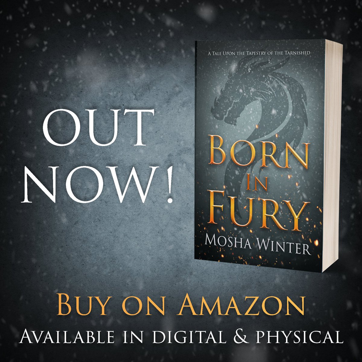 BORN IN FURY IS OUT NOW ON AMAZON WORLDWIDE! I've poured my heart and soul into this book for over a year; it is by far the biggest, most challenging project I have ever worked on. And now it's finally time to put it out into the world. I truly hope you enjoy it. #BornInFury