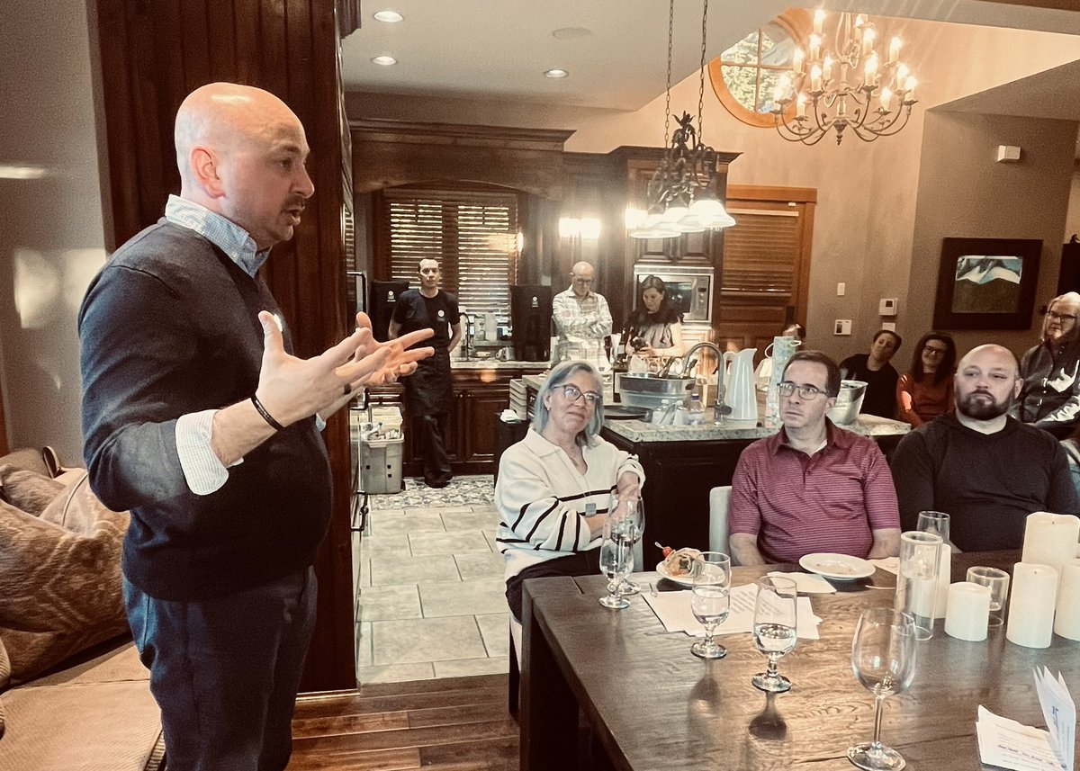 A pleasure to bring words of greeting & gratitude to a wonderful @JewishVancouver #ApresSki gathering in #Whistler #BC. Annually we bring together part time and full time #Jewish residents to celebrate the impact we make together. This year we have a lot to be proud of.