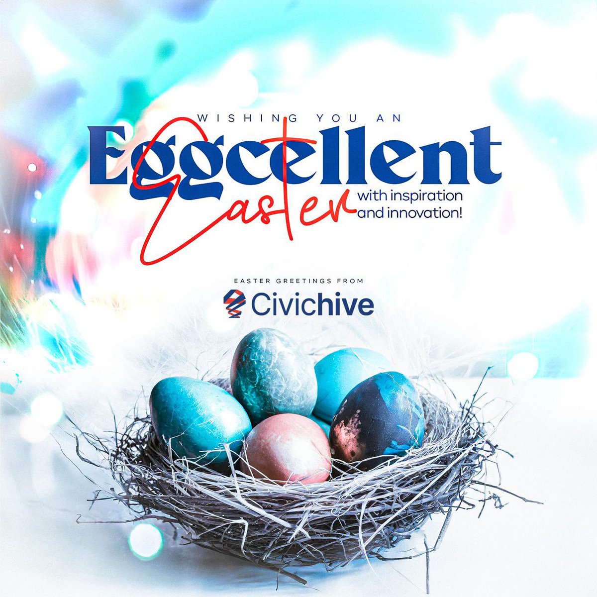 Vaulting into Easter with a basket full of hope and community! 🐣🌷 Wishing you a joy-filled celebration from all of us at Civic Hive.