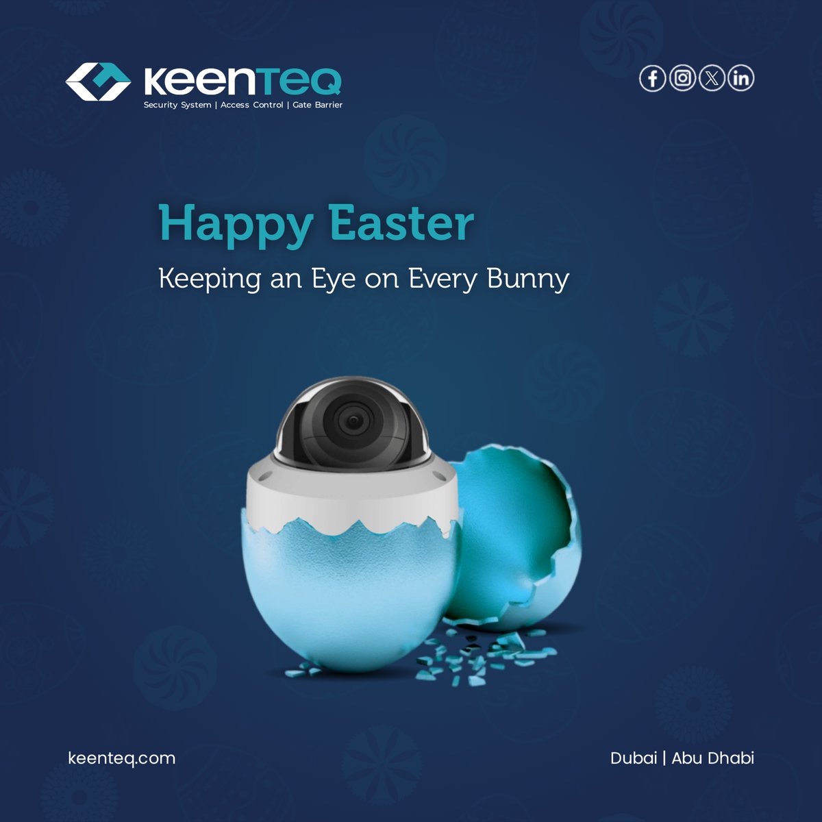 Happy Easter!
May the miracle of Easter fill your heart with hope and peace.

#easter #happyeaster #easter2024 #easterbunny #eastereggs #dubai #uae #keenteq