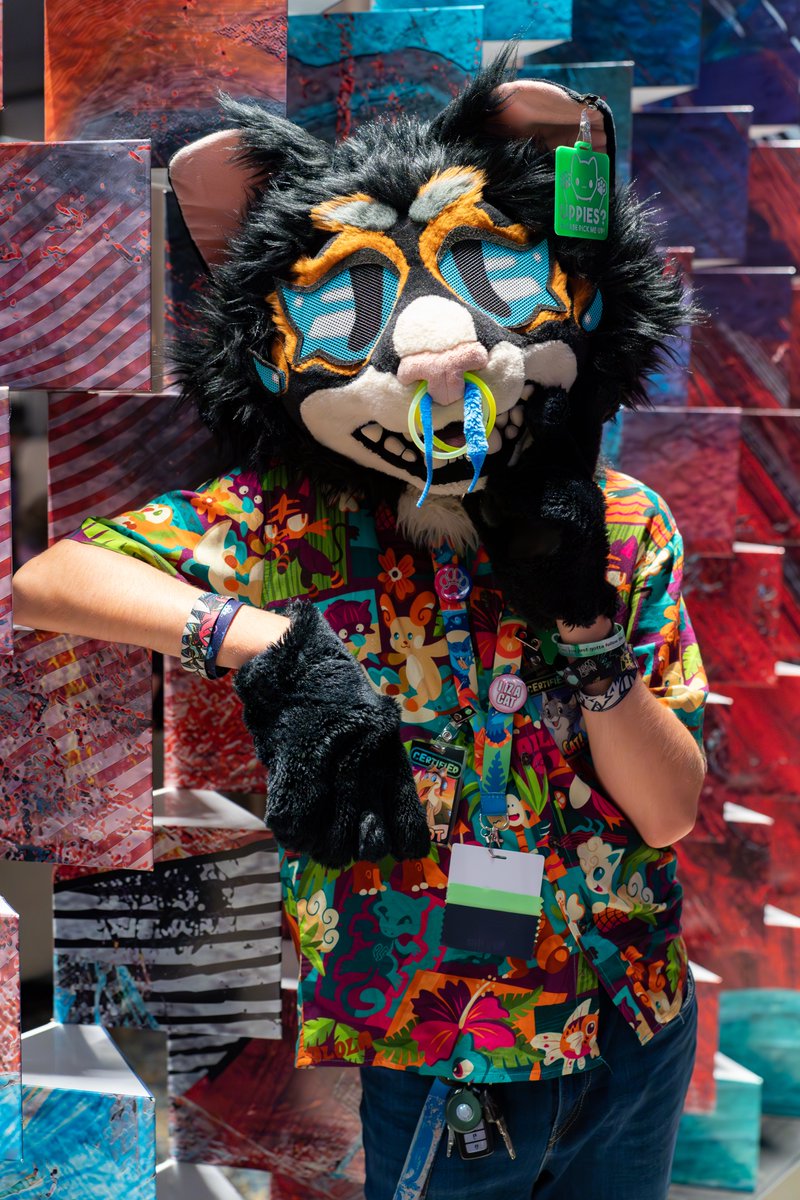 🦊: <a href="/Sparks_Fur/">Sparks🔜FC</a>
🧵: junglecatcostumes
📷: @keeewiiii

#furryfiesta #TFF2024 #furries #fursuit