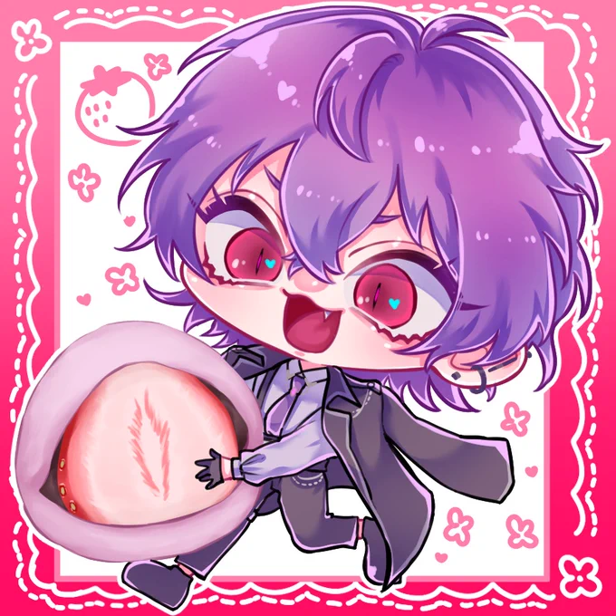 #茄子画 