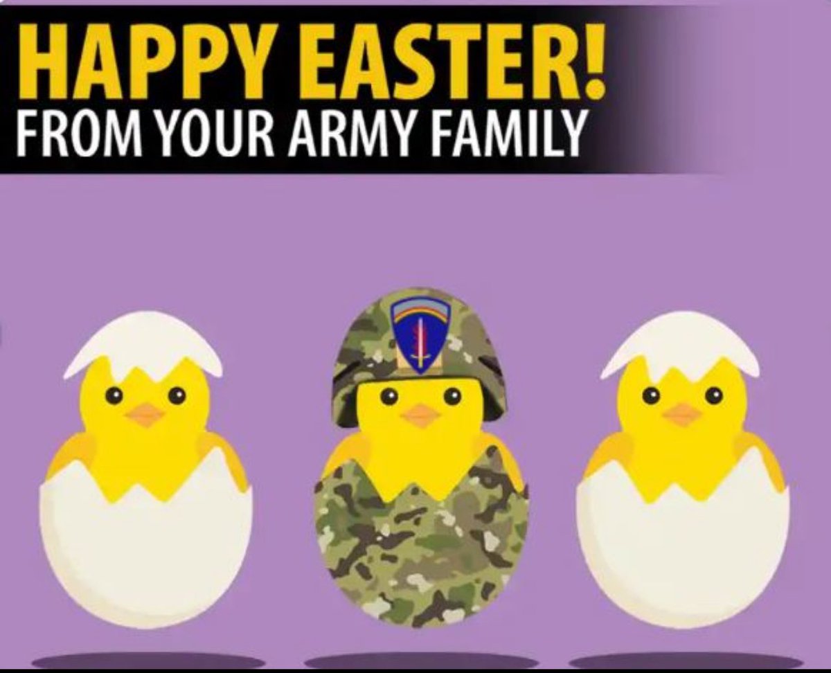To those who celebrate, from all of us here at U.S. Army Europe and Africa, Happy Easter! #StrongerTogether