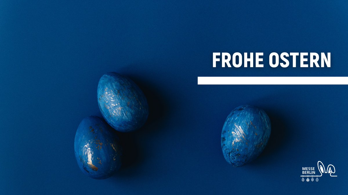 Wir wünschen allen ein frühlingshaftes und schönes #Osterfest. 🌷 🐇 #MesseBerlin