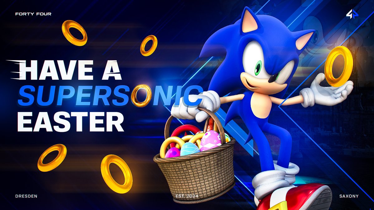 Frohe Ostern liebe #GamingSzeneDresden! 🐣🐇 Genießt die freien Tage und das tolle Wetter. 😍

#FORTYFOUR #MORETHANGAMING #Dresden #Gaming #ESport #LIMITSNOTFOUND #Altstadt #PragerStraße #Ostern #FroheOstern #Easter #HappyEaster