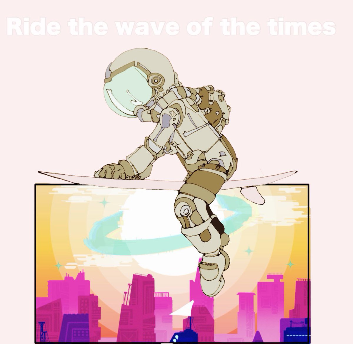 solo english text border helmet robot science fiction spacesuit general  illustration images