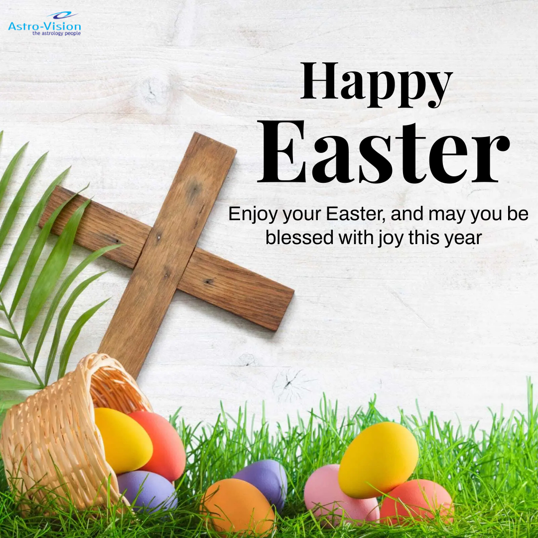 Astro_Vision's tweet image. Wishing everyone a joyful and blessed Easter! May this season of renewal bring you happiness, peace, and cherished moments with loved ones.

#Astrovision #TheAstrologyPeople #HappyEaster #FamilyTime #SpringJoy #EasterCelebration #ChocolateTreats #EasterSunday