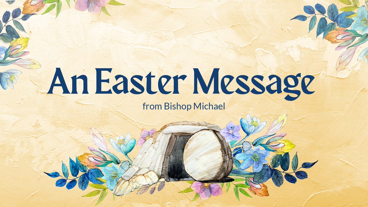 Happy Easter from CofE Birmingham !! 🐣 😀 🍫 ⛪ 🙏 🎺 🙏 Bishop Michael has recorded a short Easter Message... available on CofEB you tube 🙂 youtu.be/Qw1ytbJtwsk
