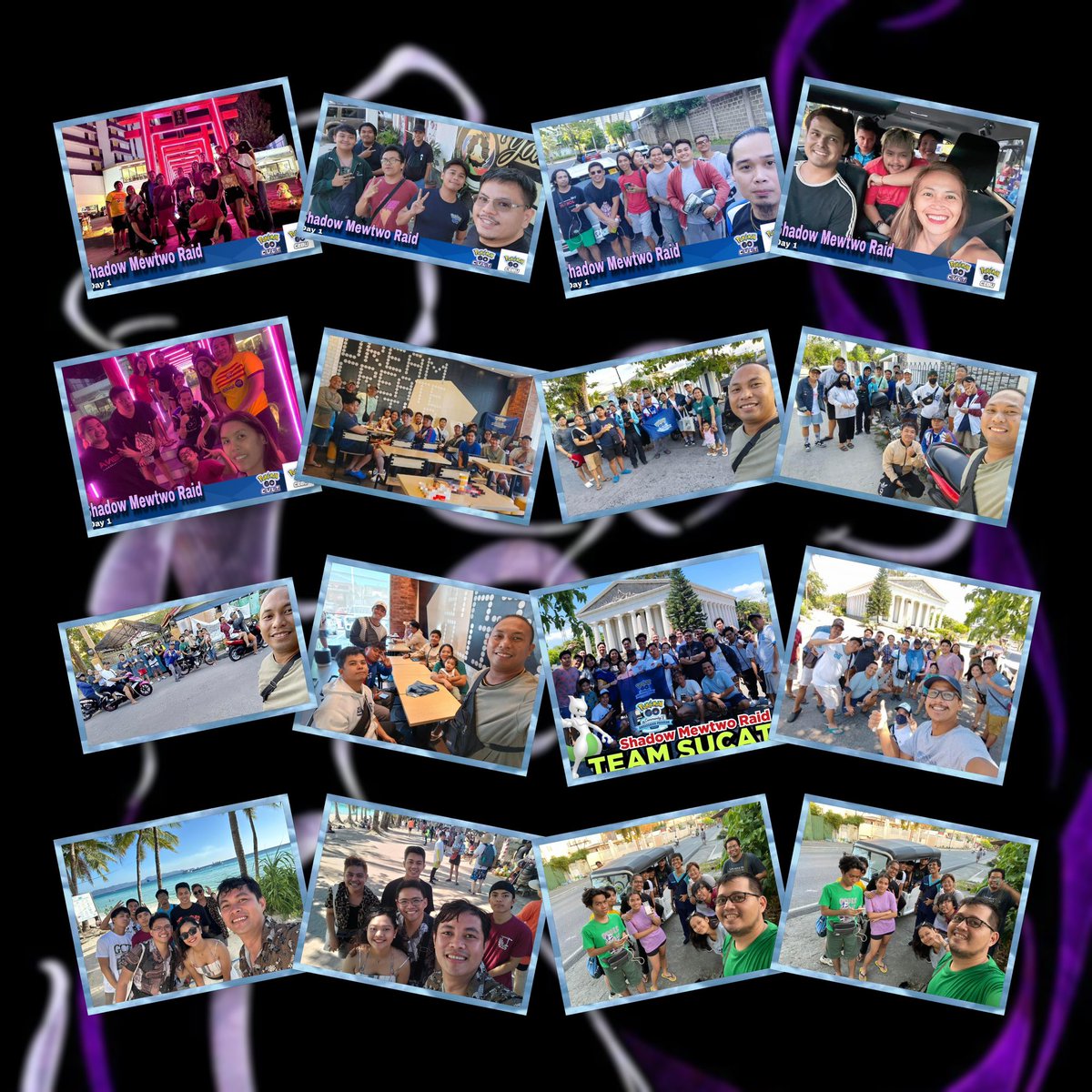 PoGoPilipinas's tweet image. The Genetic Pokémon, Mewtwo, returns in gyms as a shadow raid boss. Determined, Filipino trainers gathered together in the first day of Shadow Mewtwo raid weekend.  🧬❤️🇵🇭

#Pokemon #PokemonGO #ShadowRaids #Mewtwo #ShadowMewtwo #PokemonGOPhilippines