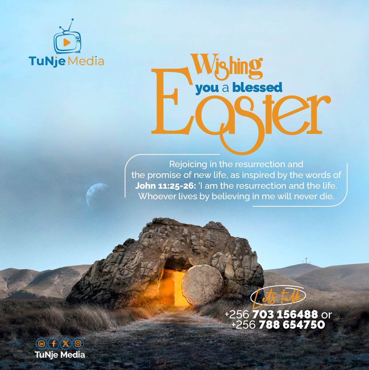 TuNjeMedia's tweet photo. Happy Easter! https://t.co/J3GrulXHHQ