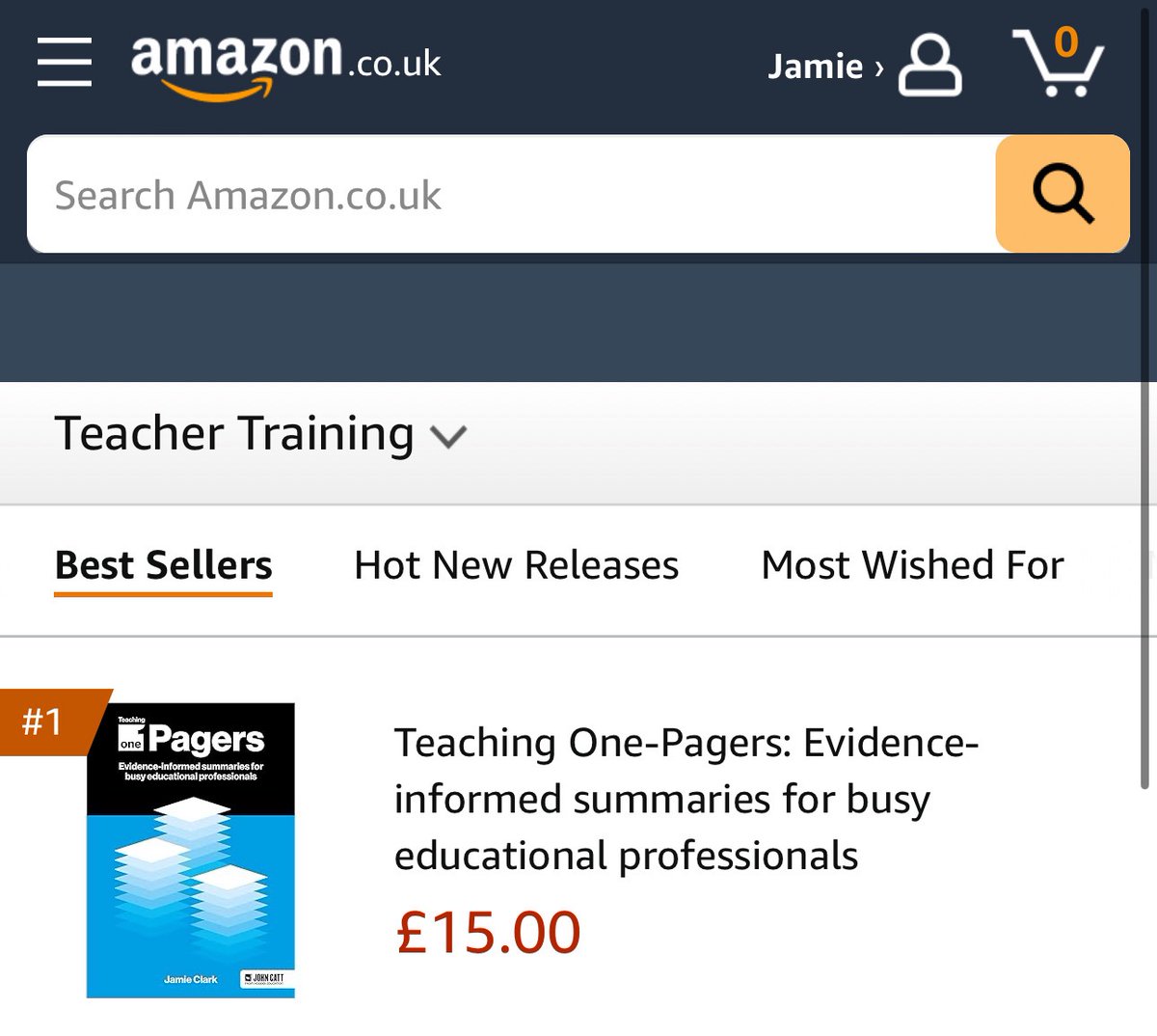 XpatEducator's tweet photo. 🤯 Blown away by the response to Teaching One-Pagers so far! The book is pacing towards a release in early to mid-May, and I'm buzzing with excitement for you to see it. Thanks for the support! @johncatted

🏆 #1 Best Seller 
🔥 #1 Hot New Release 

🇬🇧 Pre-order: https://t.co/4QnSstcocR
🇦🇺 Pre-order: https://t.co/BnL0QsIJi2
🇺🇸 Pre-order: https://t.co/b4BEGIzsBU