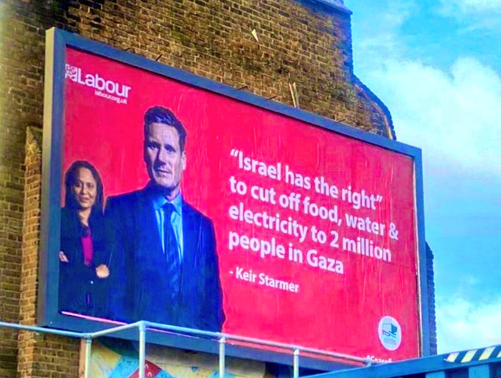 Never going to let Keir Starmer forget this. EVER. No more Muslim votes for you. Bye bye 👋🏽