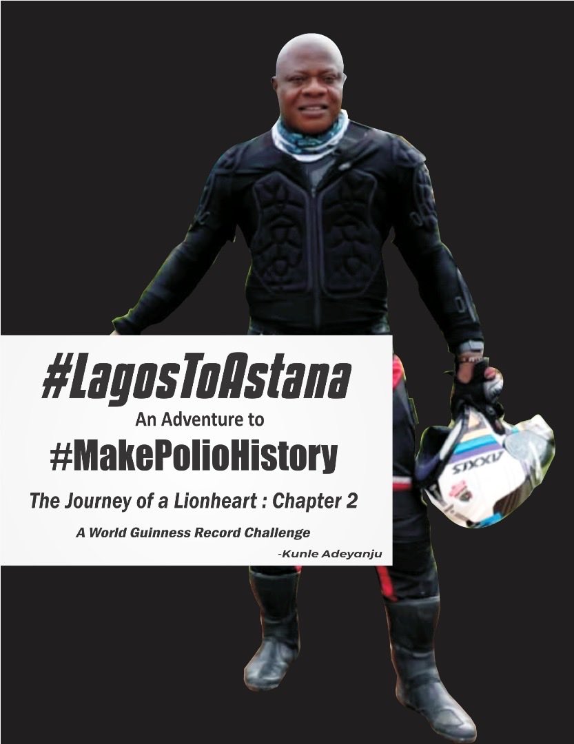 #LagosToAstana The Journey of a LionHeart: Chapter 2 —- We can MakePolioHistory!—- #LionHeart #uinfluence #MakePolioHistory #rotaryinternational