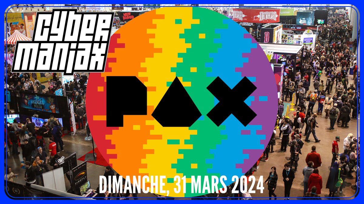 CybermaniaxNet's tweet image. Cybermaniax en direct | Dimanche, 31 mars 2024 dès 13h00