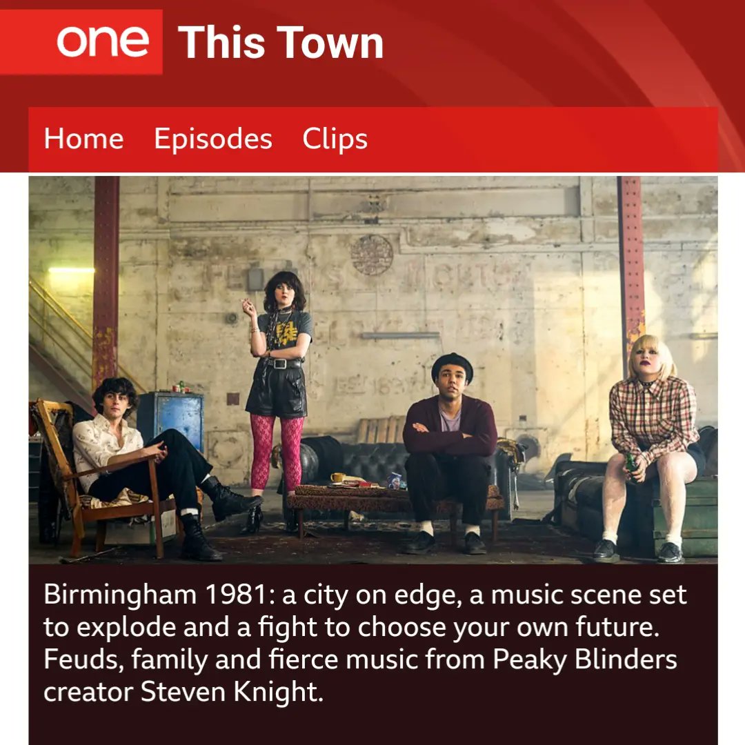 #ThisTown starts tonight on @BBCOne - all episodes currently on @BBCiPlayer Some craic shooting this! Hope people enjoy it.