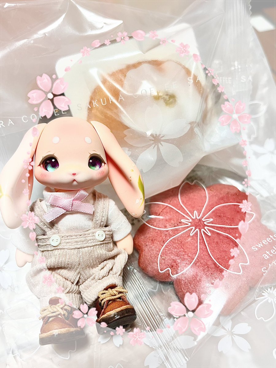 カフェも桜見も行ったのに連れて行かなかったので🥲お土産と一緒に🌸
レモンケーキ美味しかった✨

👗 #dolly_tiara さま
#cocoriang