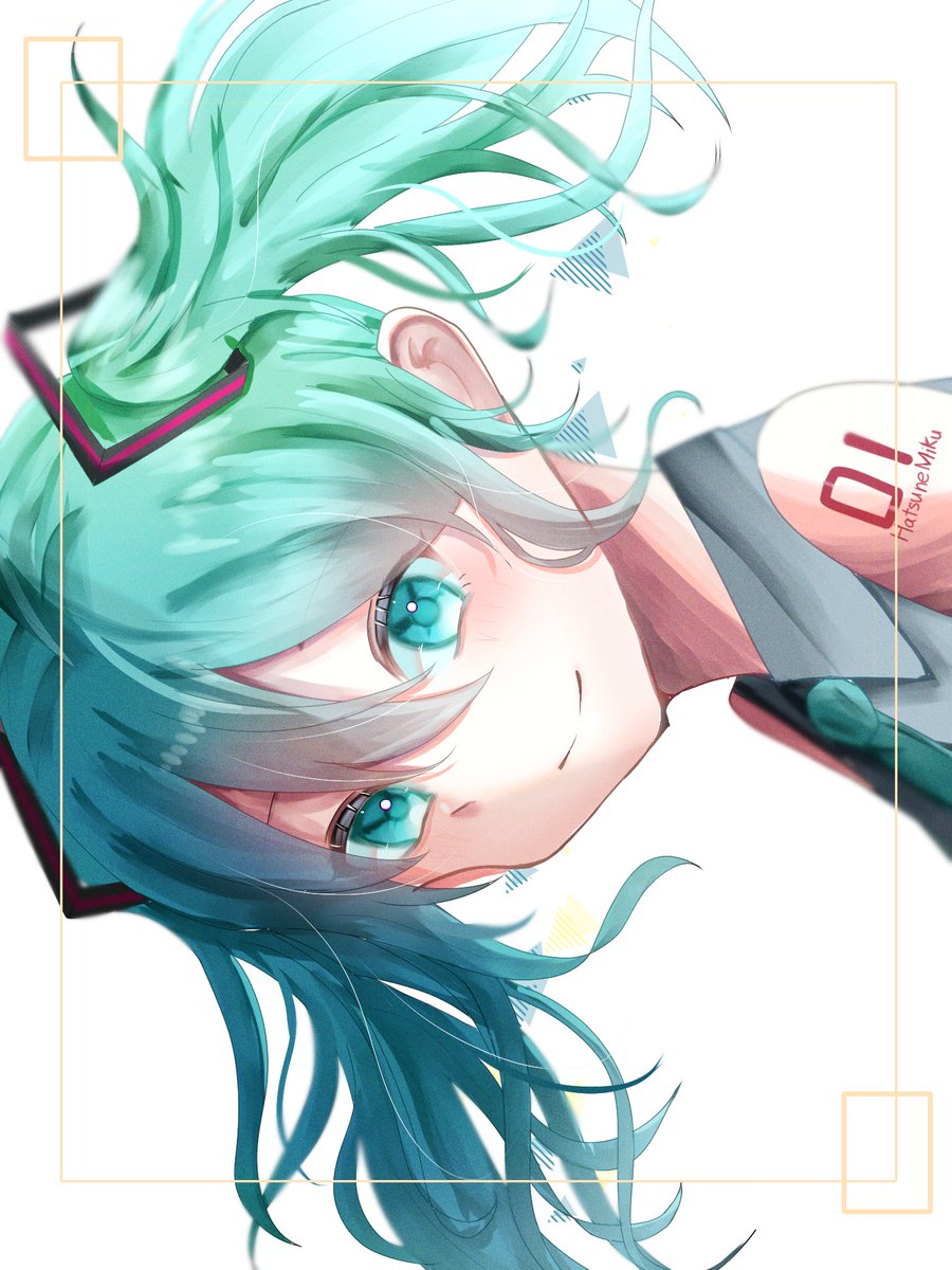 『私は歌う　ただ声をあげて』 #初音ミク #illustration