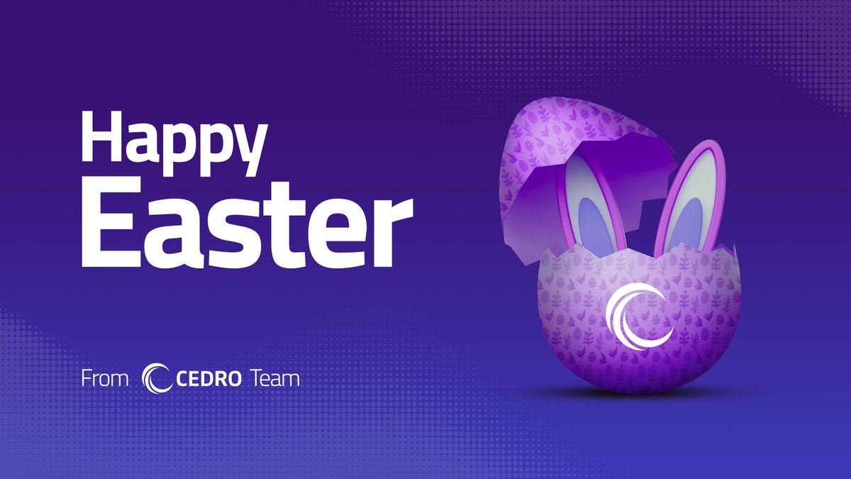 Happy #Easter to everyone 💜