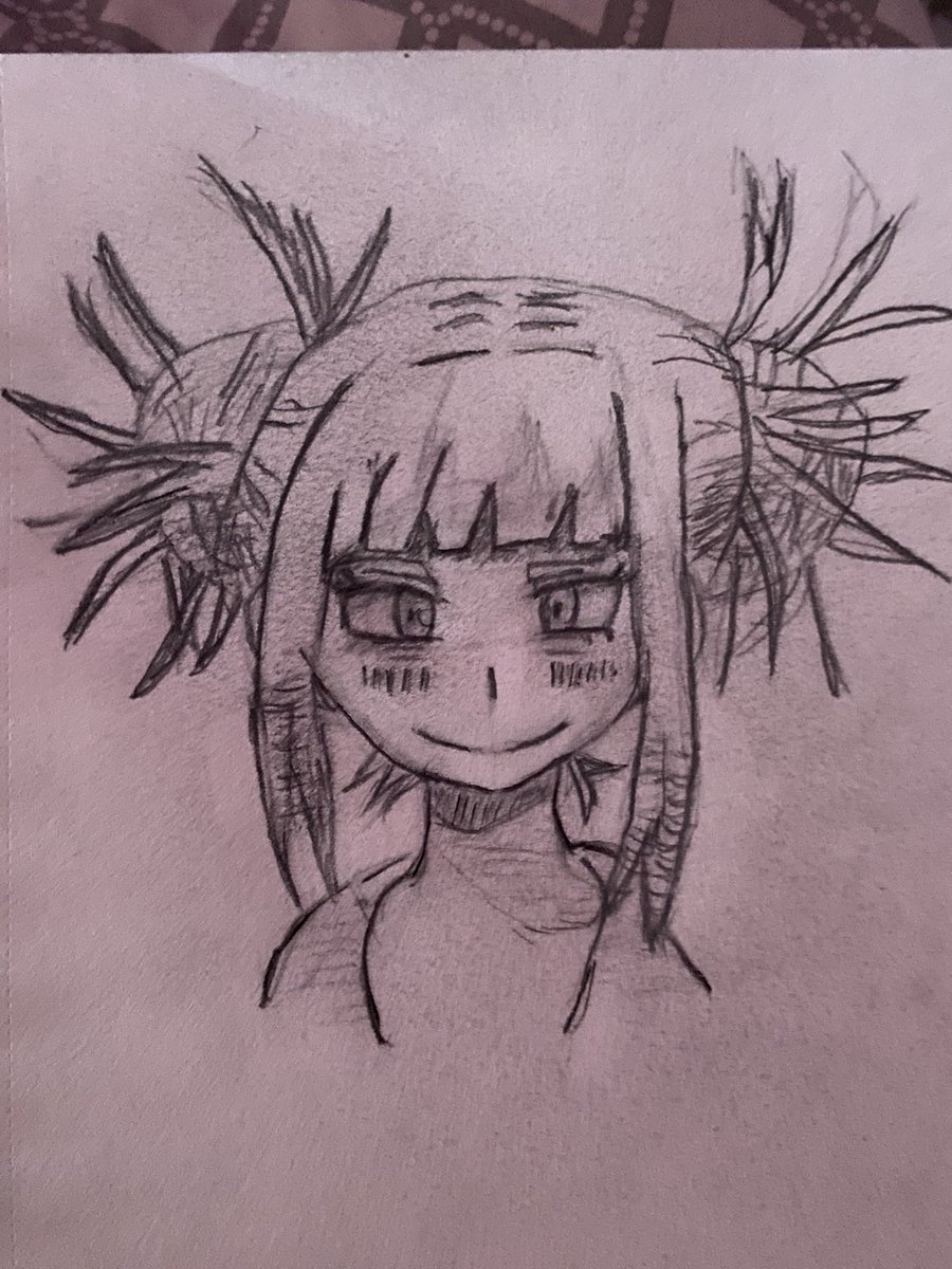 Br0kenColor's tweet image. I drew Himiko ❤️