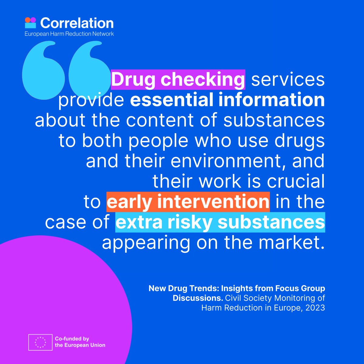 Today is #DrugCheckingDay! Let's advocate for accessible and reliable #DrugChecking to prevent harm!

🔗buff.ly/3SI3Fmp 

#MonitoringHREurope