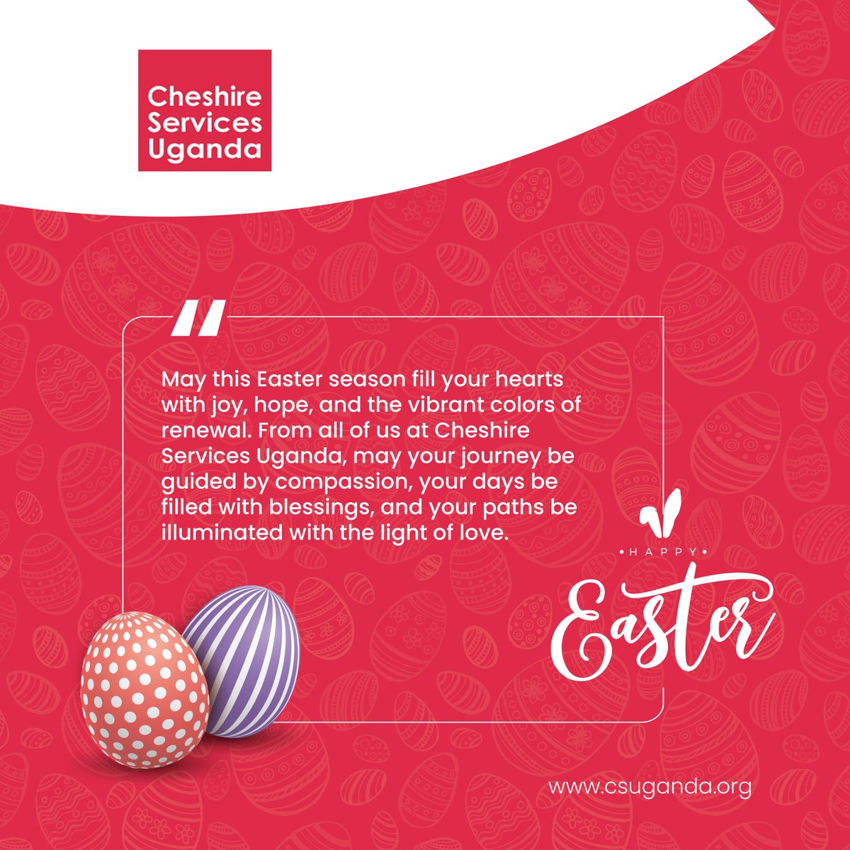 Wishing you a day filled with blessings, laughter, and the warmth of loved ones. Happy Easter from our Cheshire family to yours! 🐣 #EasterBlessings