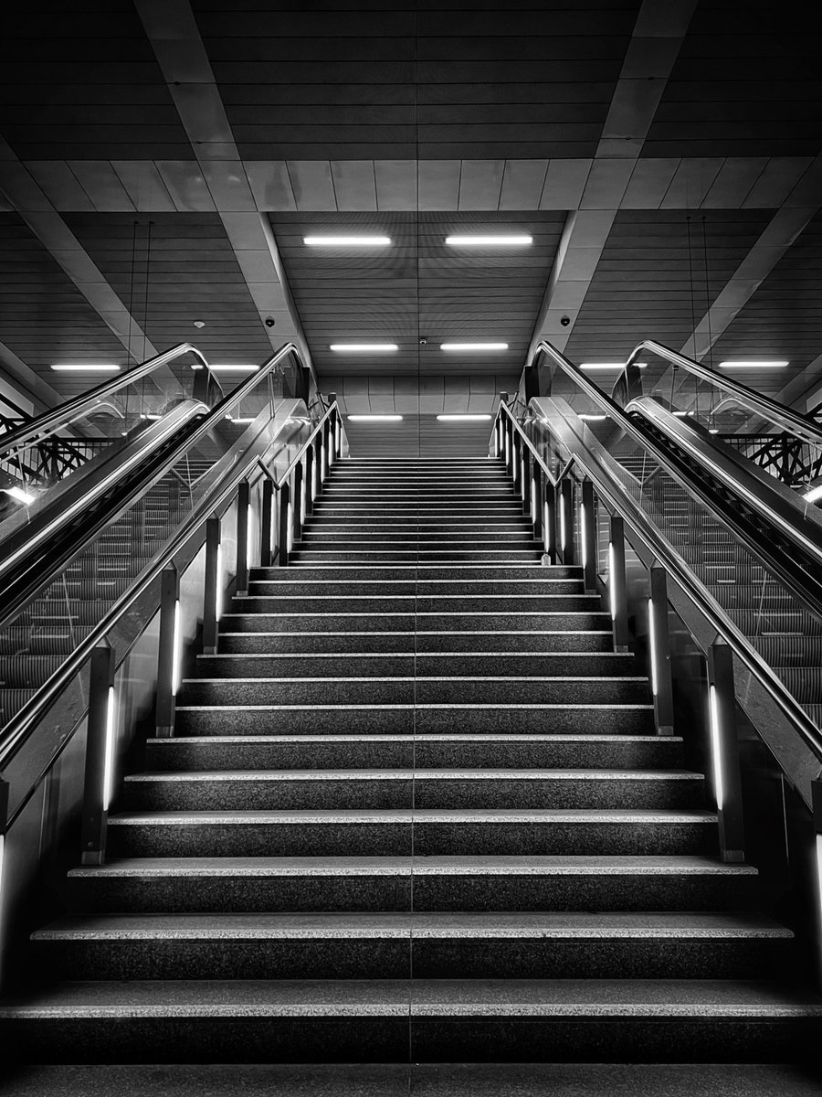 Hope, stairway towards light 🖤 #ThePhotoHour #mobilephotography #ShotoniPhone #blackandwhite
