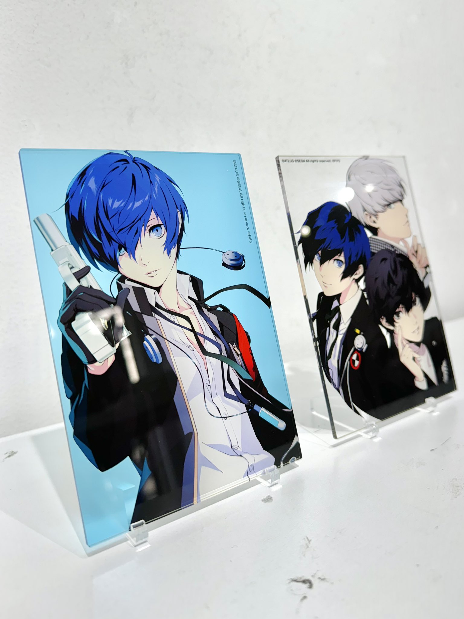 ペルソナ FiFSイラスト展 アクリルポストカードパネル