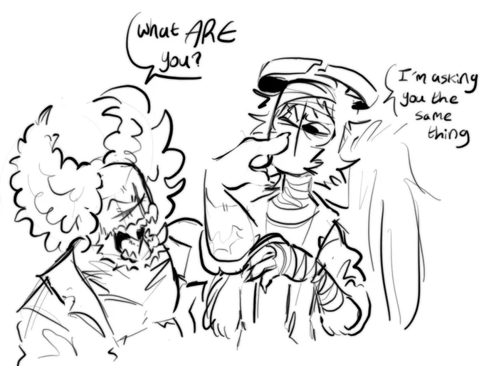 never drew frone and tricky together until now 