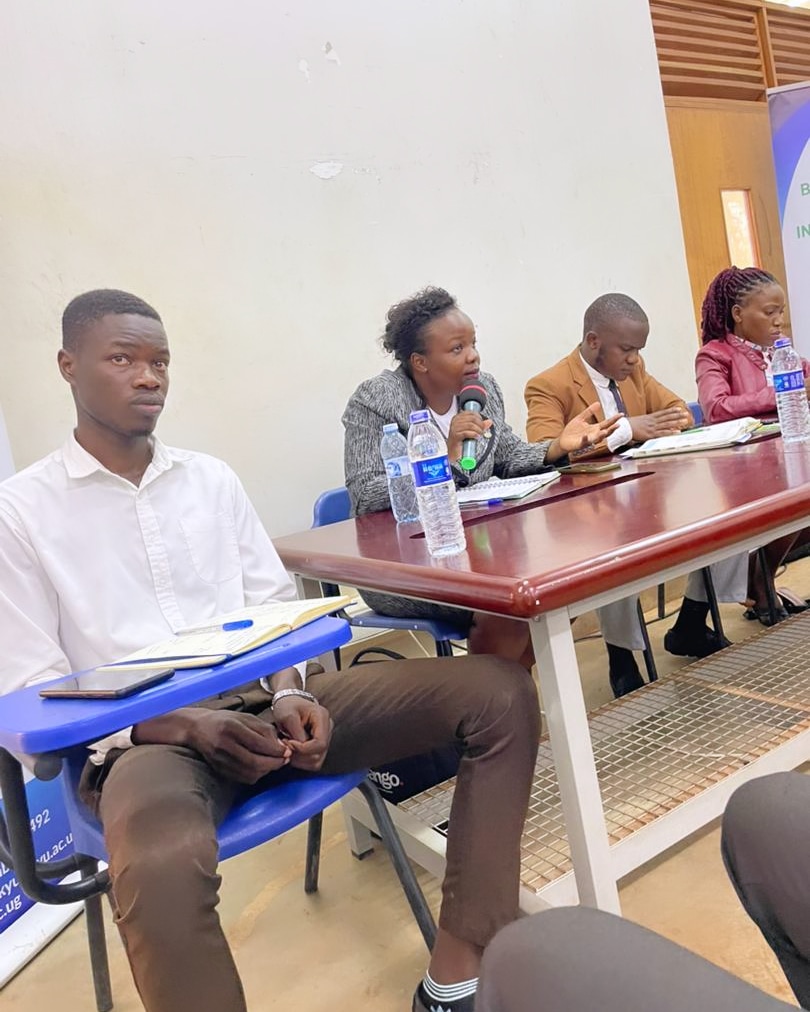 Yesterday i had an opportunity to be a panelist on the role of youth in organic & climate smart agriculture organised by Environmental Hub at Kyambogo University. Present was the parliamentary Committee on climate change, @nemaug @MAAIF_Uganda @Rodrickmuhumure @JibS_Owomugisha