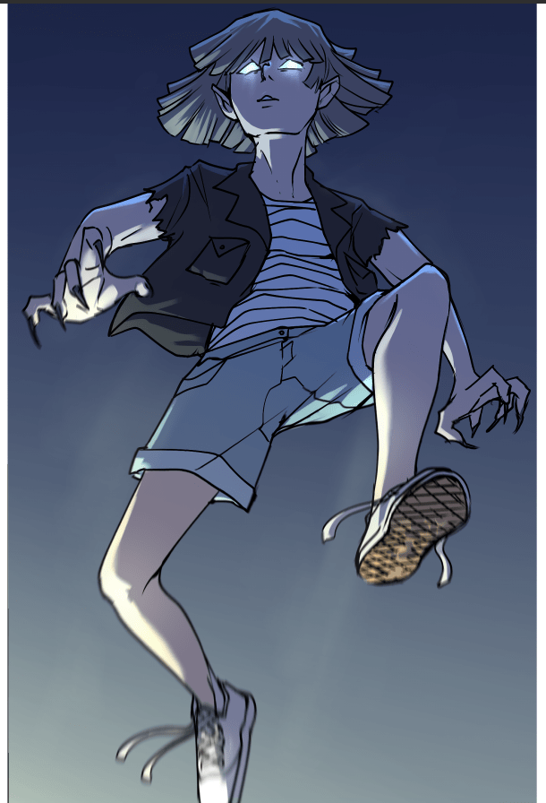 smaye17's tweet photo. #earthshinepanelredraw Yay! I finally managed to finish this at the last moment! Go read Earthshine on Webtoon CANVAS - a gripping werewolf drama and fantastic dynamic panels! https://t.co/9bELtbGSc0